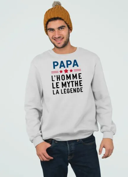 Sweat Papa, l'homme le mythe la légende - Unisexe