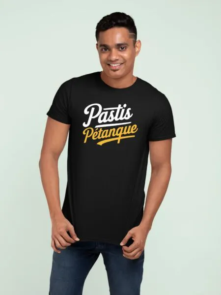 T Shirt Pastis pétanque - Pour Homme