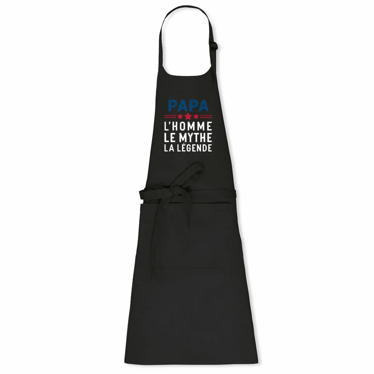 Tablier cuisine homme Papa, l'homme le mythe la légende - 100% coton bio Tablier cuisine homme Papa, l'homme le mythe la légende - 100% coton bio