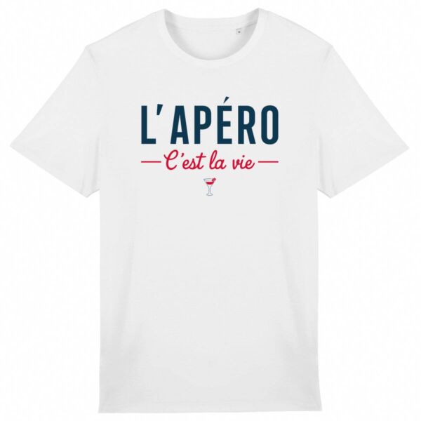 T Shirt L'apéro c'est la vie - Pour Homme