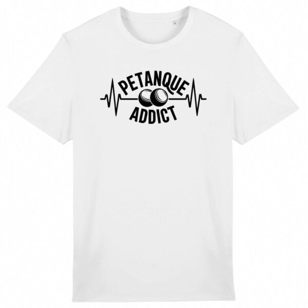 T Shirt Pétanque Addict - Pour Homme