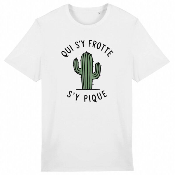 T Shirt Qui s'y frotte s'y pique - Pour Homme