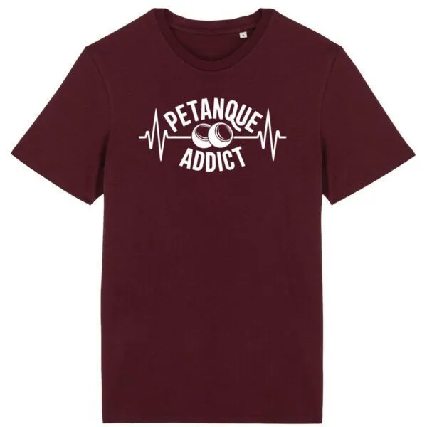T Shirt Pétanque Addict - Pour Homme T Shirt Pétanque Addict - Pour Homme