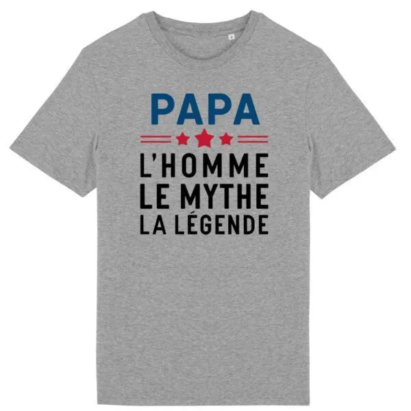T Shirt Papa, l'homme le mythe la légende - Pour Homme T Shirt Papa, l'homme le mythe la légende - Pour Homme