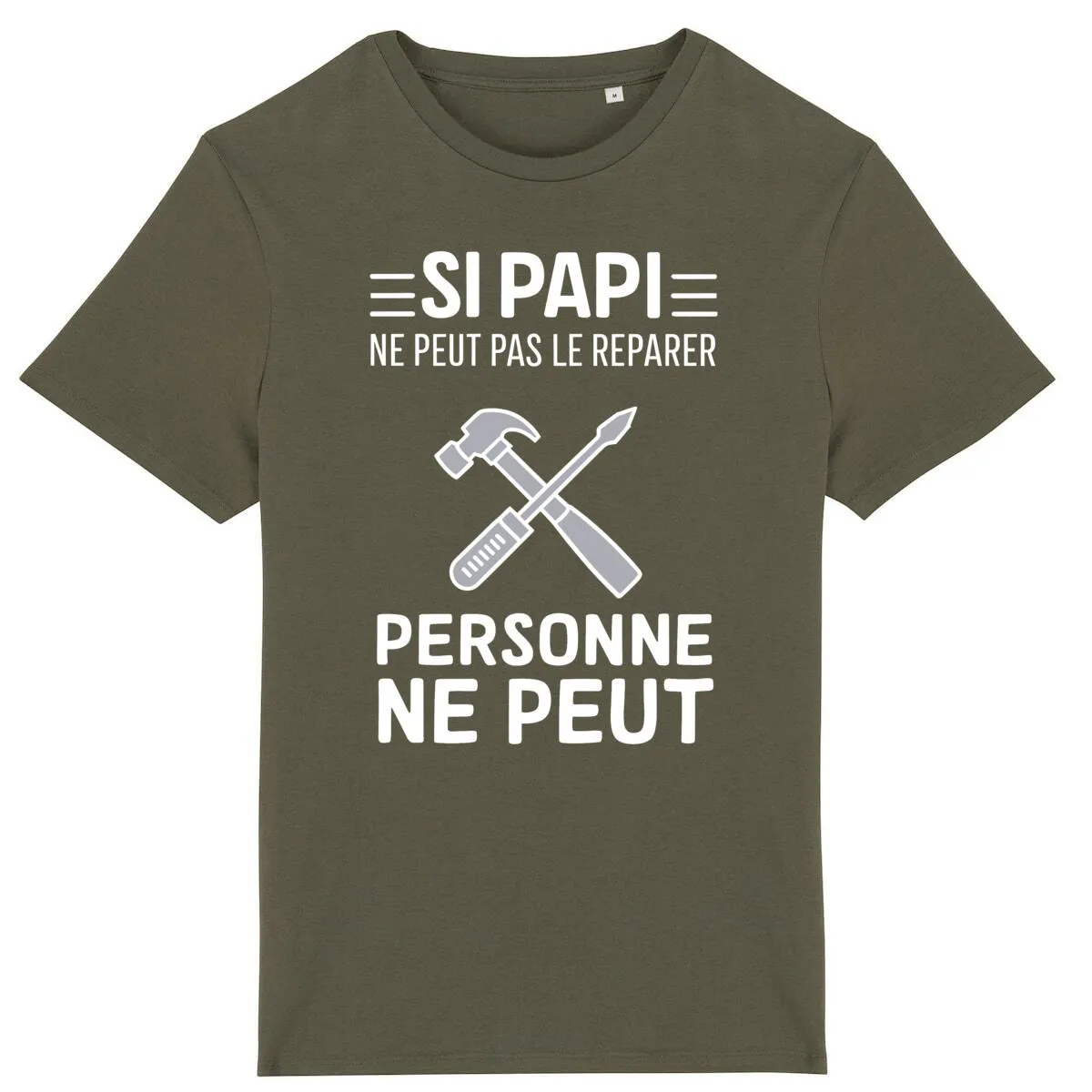 T Shirt Si papi ne peut pas le réparer - Pour Homme T Shirt Si papi ne peut pas le réparer - Pour Homme