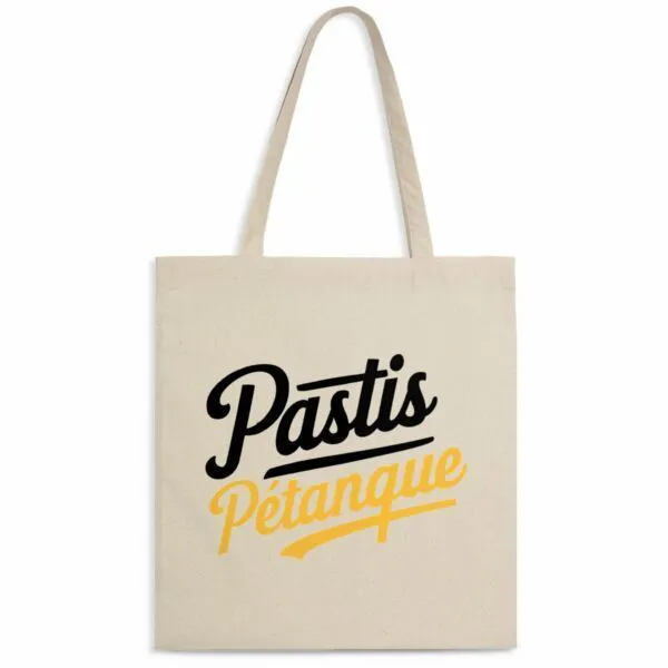 Tote bag Pastis pétanque