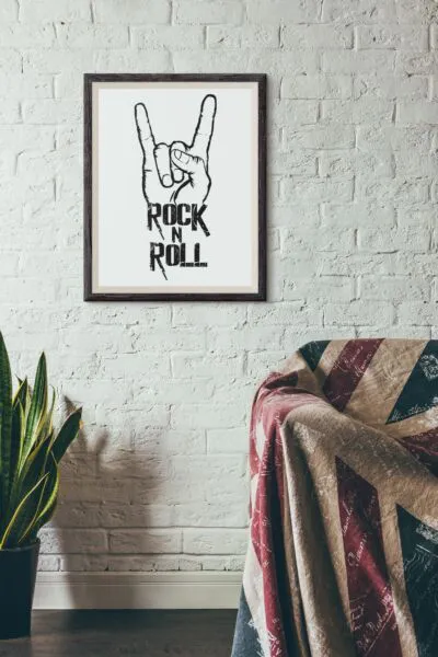 Affiche rock n roll