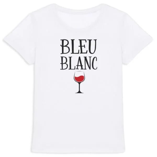 Tee Shirt Bleu Blanc Rouge - Pour Femme