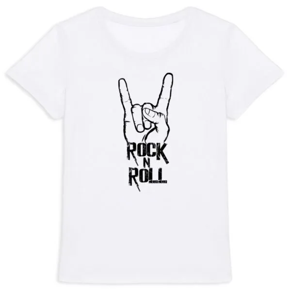 Tee Shirt Rock n Roll - Pour Femme