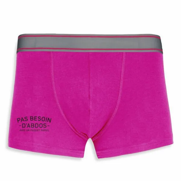 Boxer Pas besoin d'abdos avec un paquet pareil Boxer Pas besoin d'abdos avec un paquet pareil