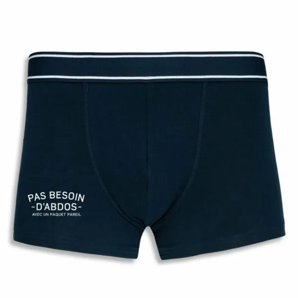 Boxer Pas besoin d'abdos avec un paquet pareil Boxer Pas besoin d'abdos avec un paquet pareil