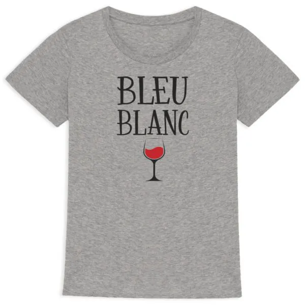 Tee Shirt Bleu Blanc Rouge - Pour Femme