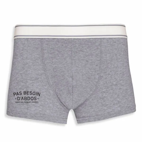 Boxer Pas besoin d'abdos avec un paquet pareil Boxer Pas besoin d'abdos avec un paquet pareil