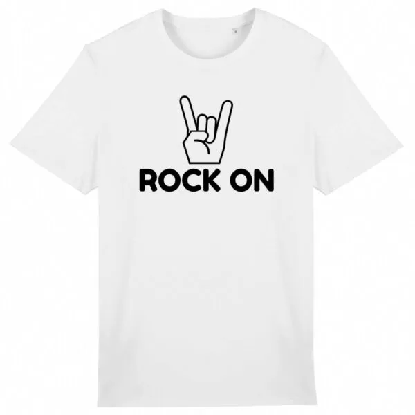 T Shirt Rock On - Pour Homme