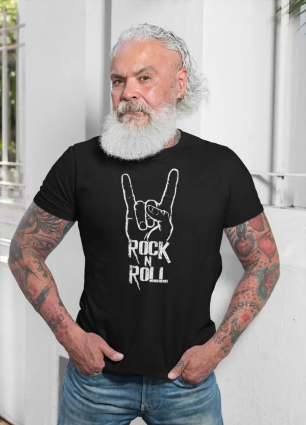t shirt rock n roll