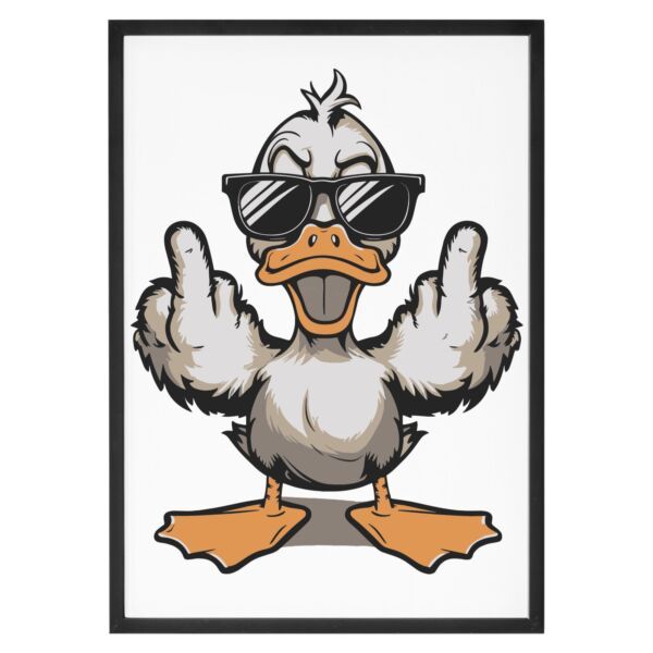 Affiche Funny Duck