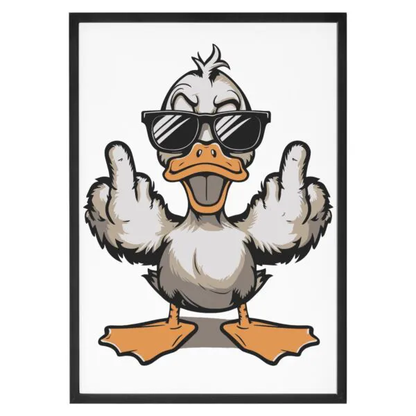 Affiche Funny Duck