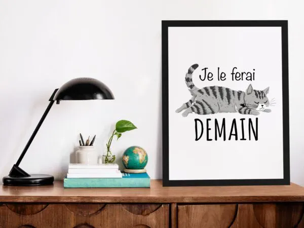 Poster Je le ferai demain