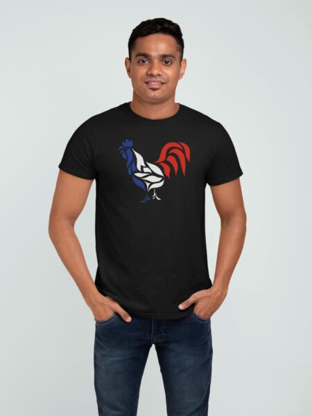 T Shirt Le coq français - Pour Homme