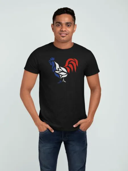 T Shirt Le coq français - Pour Homme