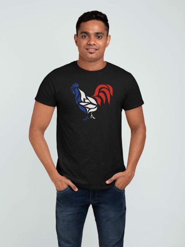 T shirt Le coq français pour homme