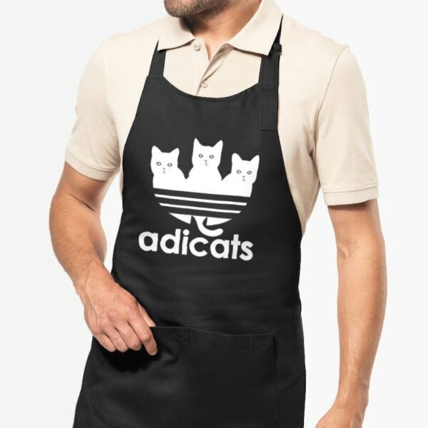 Tablier de cuisine Adicats - 100% coton bio