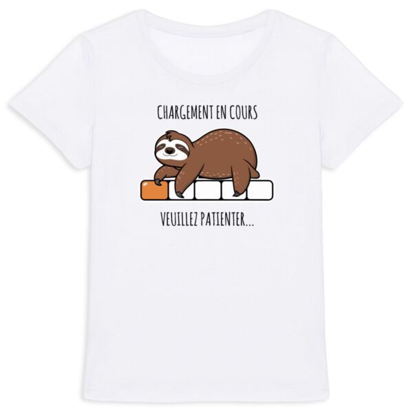 Tee Shirt Chargement en cours - Pour Femme