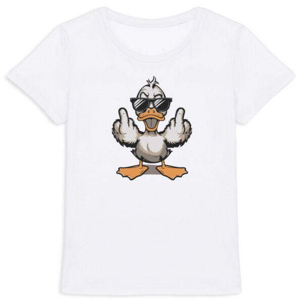 Tee Shirt Funny Duck - Pour Femme