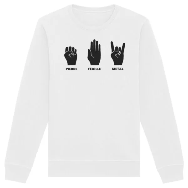 Sweat Pierre feuille metal - Unisexe