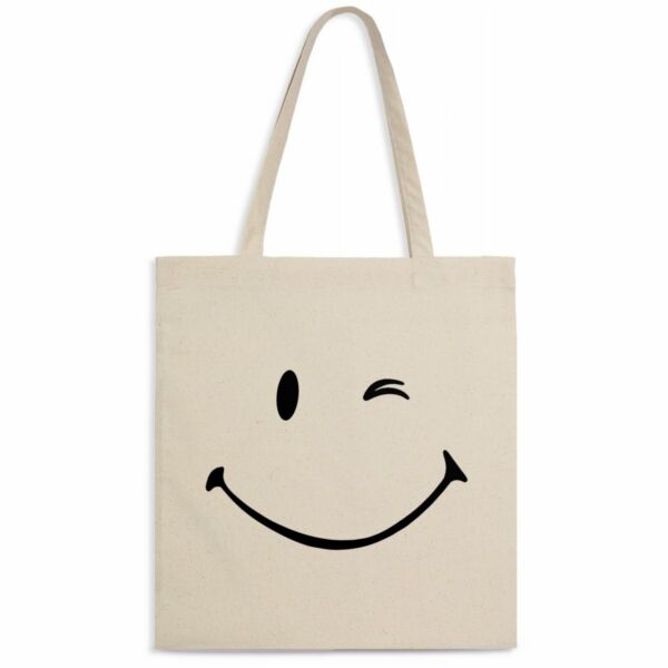 Tote bag Smiley