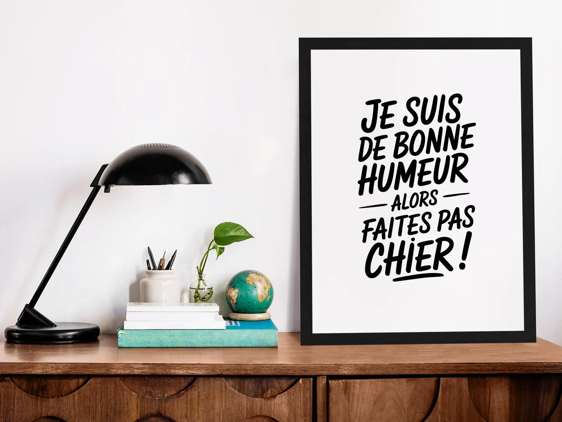 Affiche Je suis de bonne humeur Affiche Je suis de bonne humeur