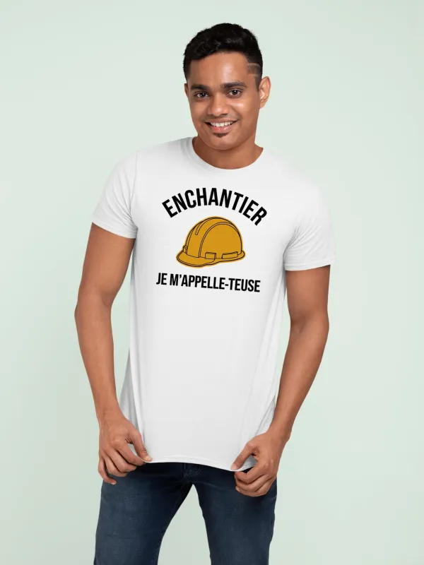 T shirt Enchantier pour homme