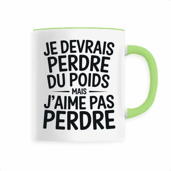 Mug J'aime pas perdre Mug J'aime pas perdre