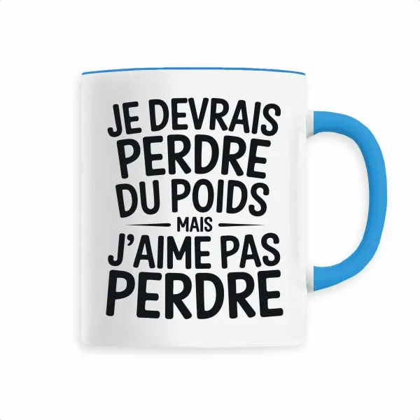Mug J'aime pas perdre Mug J'aime pas perdre