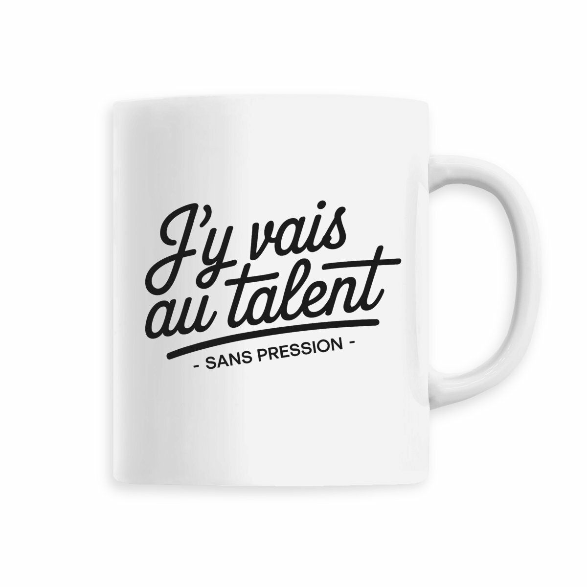 Mug « J&rsquo;y vais au talent »