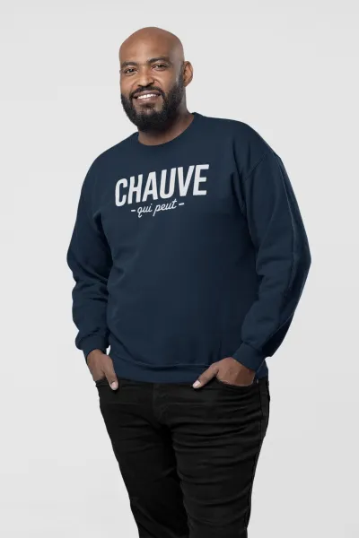 Sweat "Chauve qui peut"