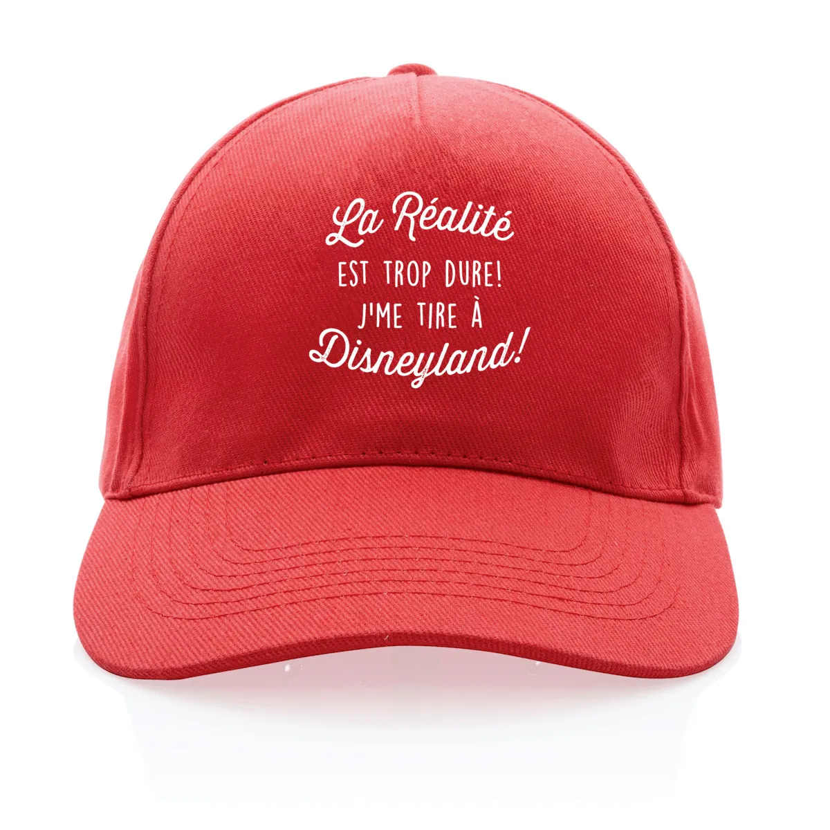 Casquette J'me tire à Disneyland Casquette J'me tire à Disneyland