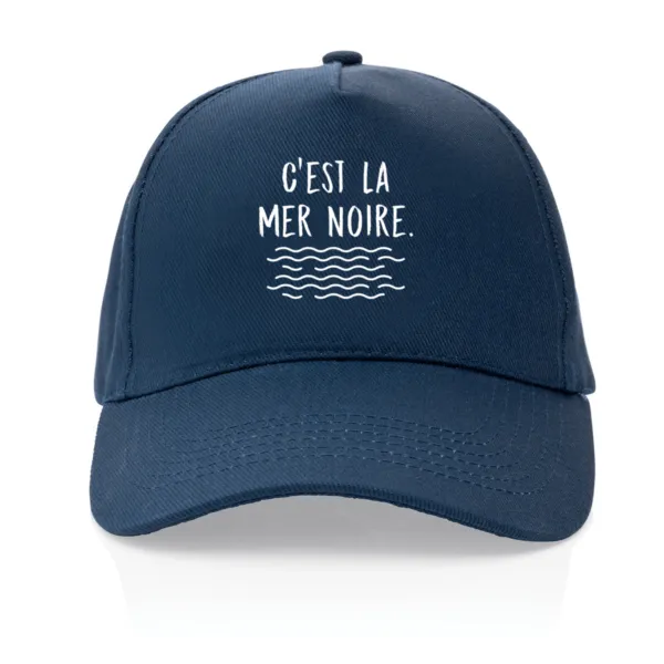 Casquette C'est la mer noire Casquette C'est la mer noire