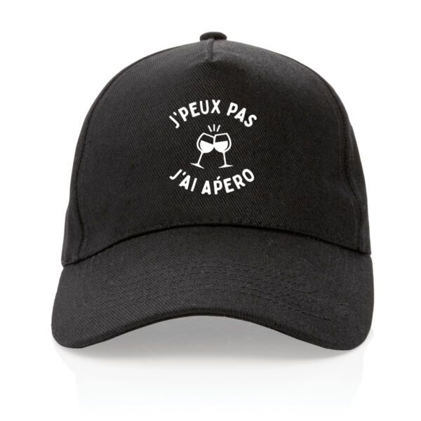 Casquette J'peux pas j'ai apéro