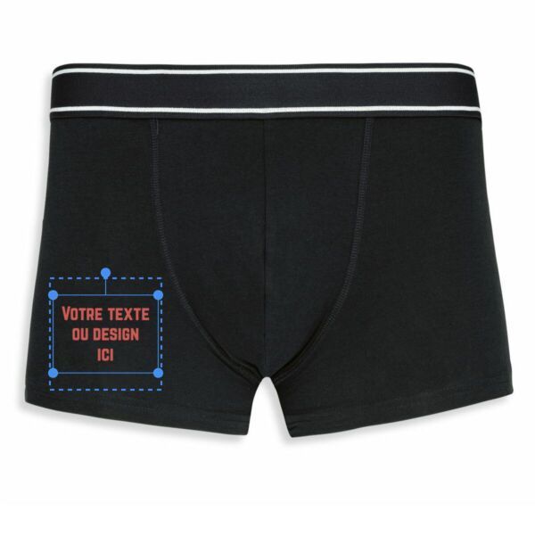 Boxer homme personnalisé - Face avant
