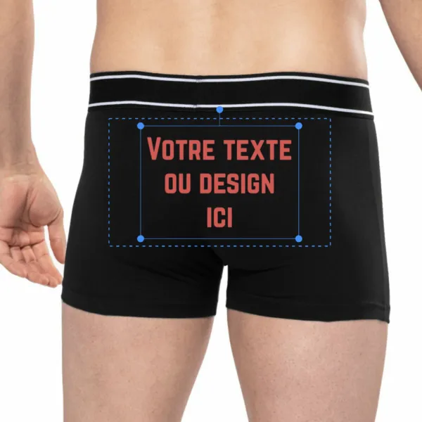 Caleçon homme personnalisé