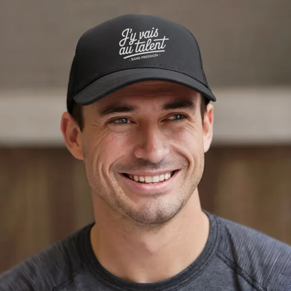 Casquette J'y vais au talent