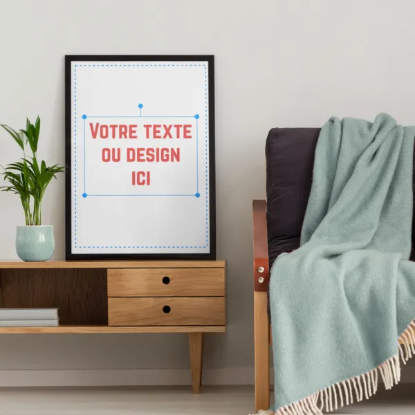 affiche personnalisable