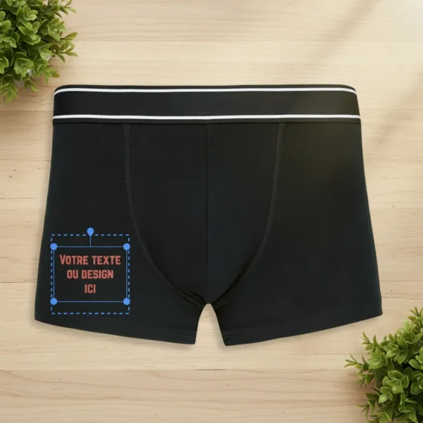 caleçon homme personnalisé