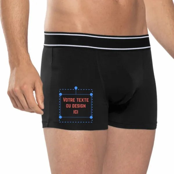 caleçon homme personnalisé
