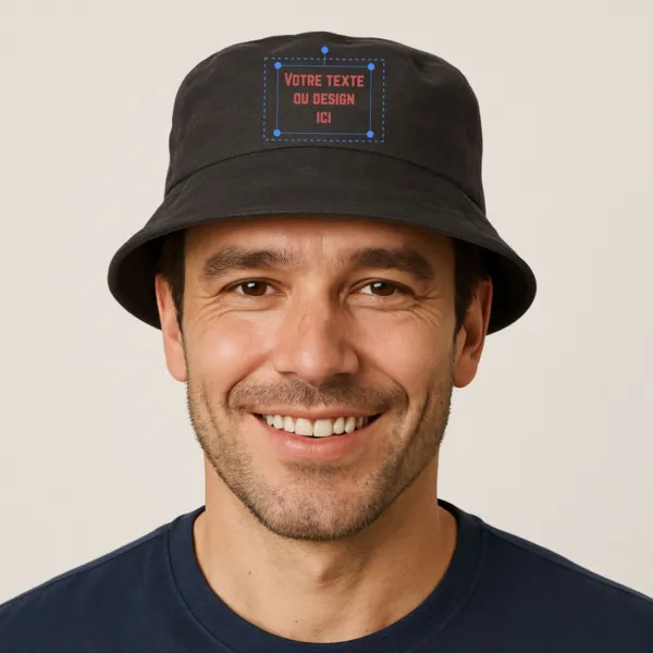 chapeau bob personnalisé