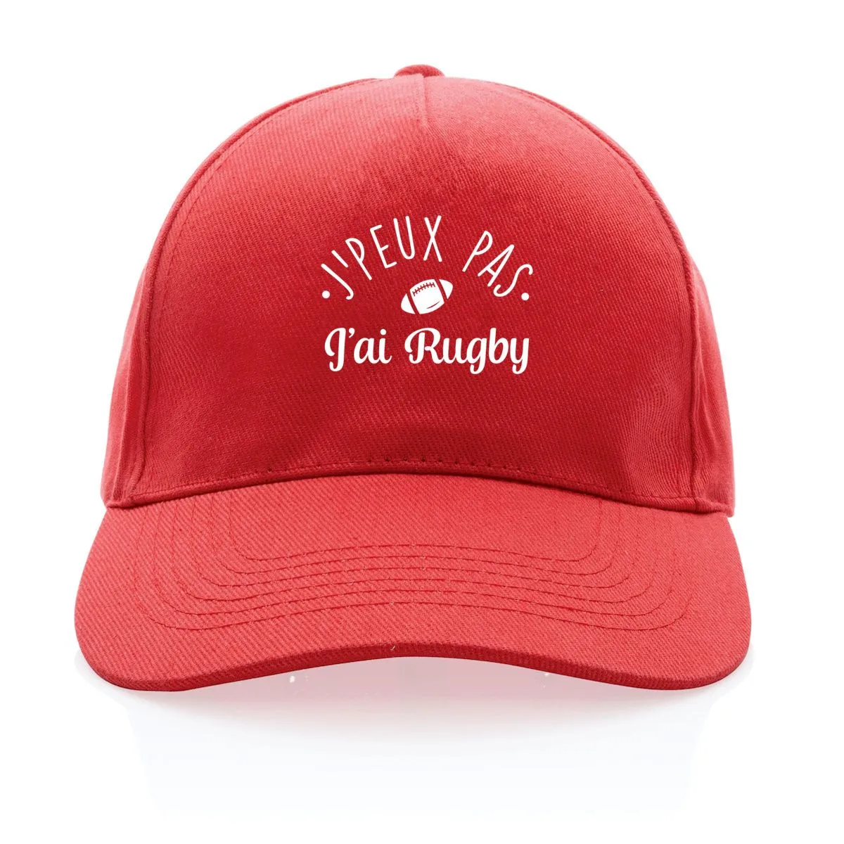 Casquette Je peux pas j'ai rugby Casquette Je peux pas j'ai rugby