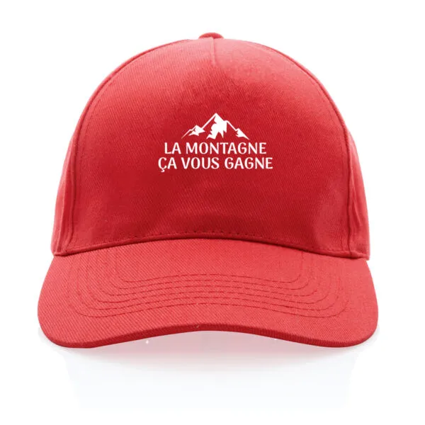 Casquette La montagne ça vous gagne Casquette La montagne ça vous gagne