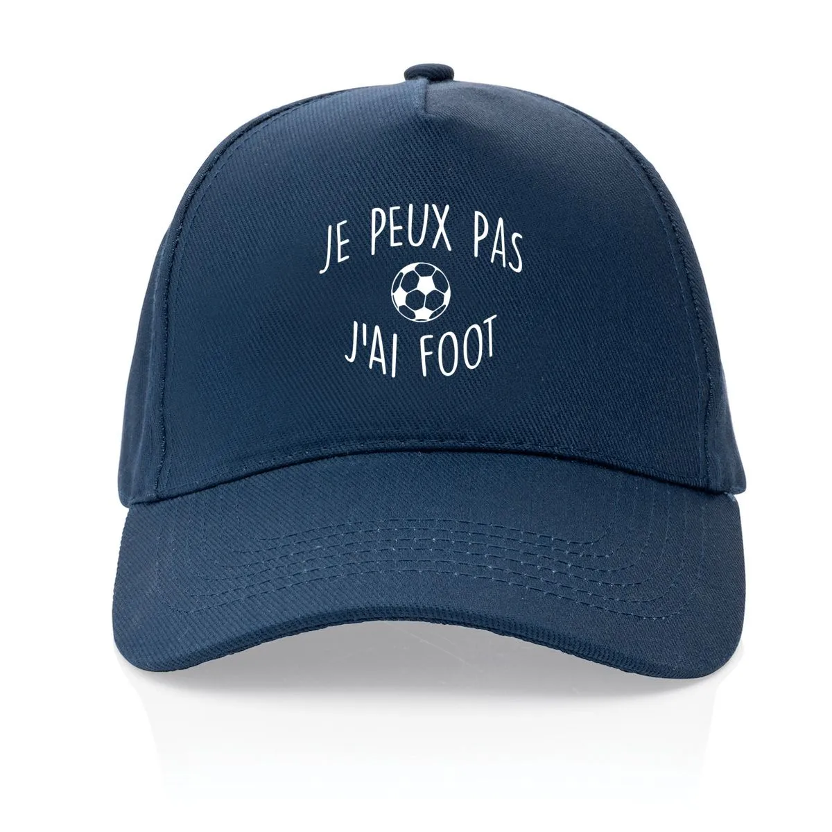 Casquette Je peux pas j'ai foot Casquette Je peux pas j'ai foot