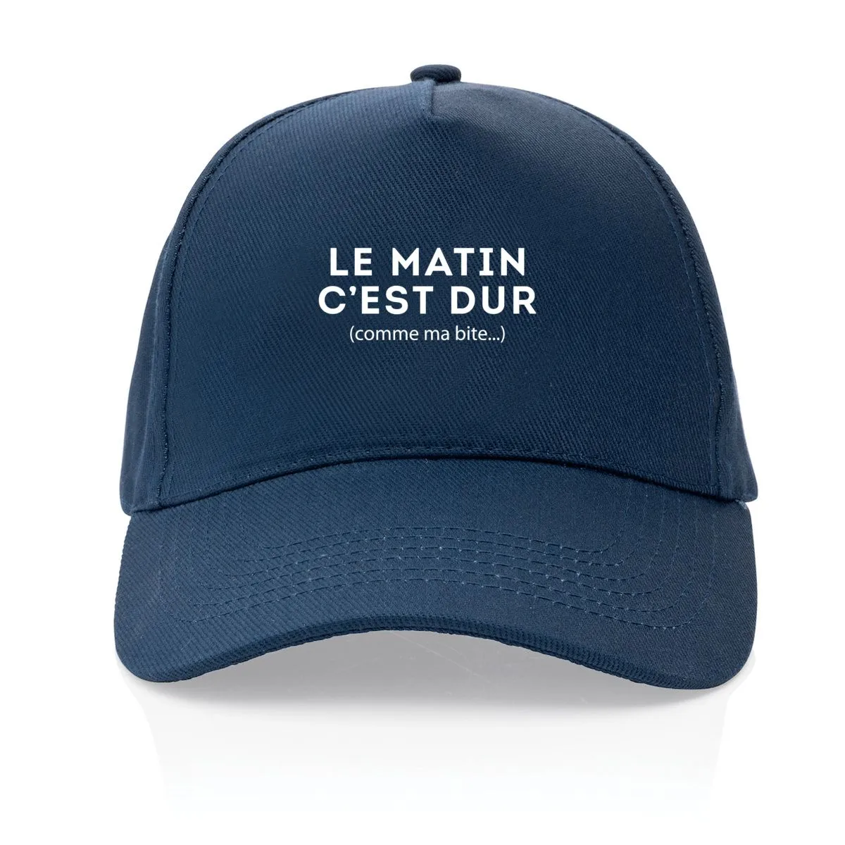 Casquette Le matin c'est dur comme ma bite Casquette Le matin c'est dur comme ma bite